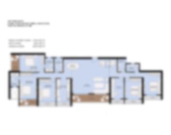 Victoria Suite - 5 BHK + Study Room (3 BHK + 2 BHK Jodi)