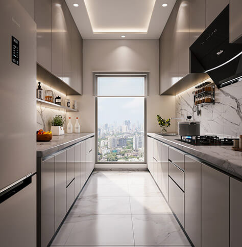 Ultramodern Kitchen Layout